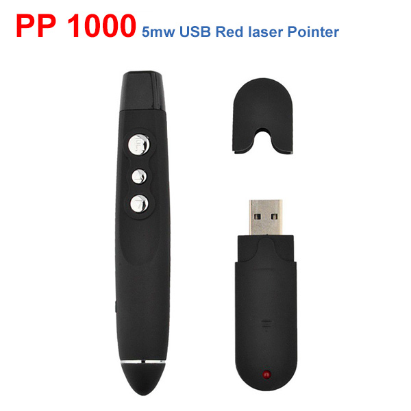 PP1000 Wireless Red Laser Point Power Presenter