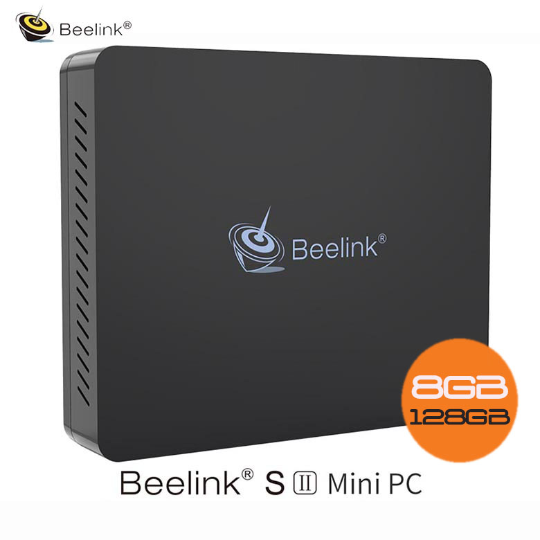 Beelink S2 Gemini Lake N5000 2.7Ghz Intel® UHD Graphics 605 8GB DDR4 RAM