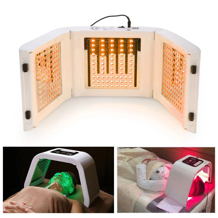 4 Colors Portable Photon PDT led light therapy machine for skin rejuvenation acne removal home use