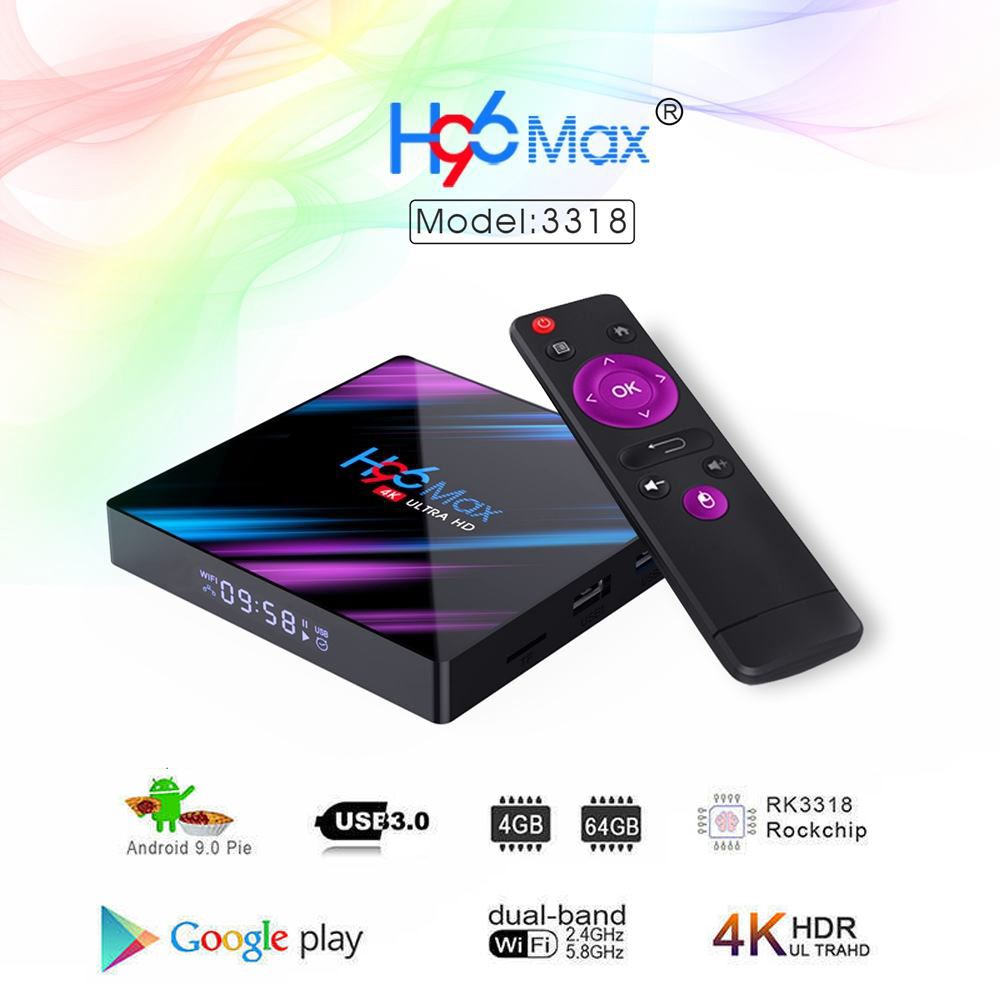 Android 9.0 New H96 MAX Duel WiFi