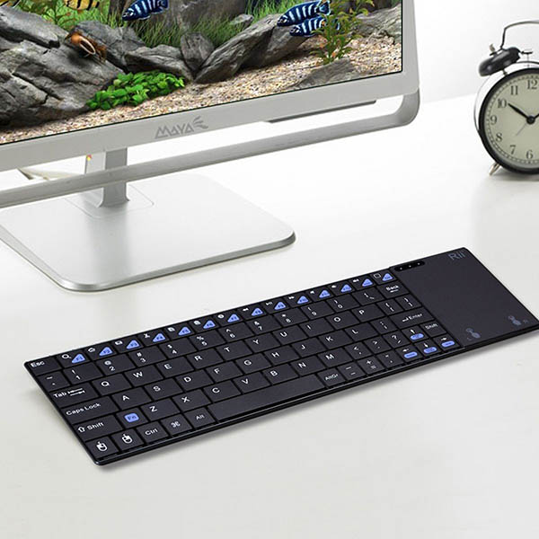 Rii Ultra Slim K12+ Mini Wireless Keyboard Mouse