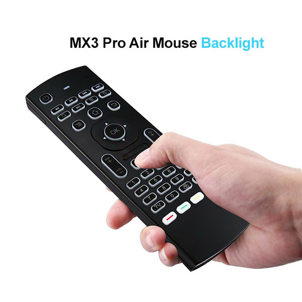 MX3-Pro Backlight 2.4G Wireless Air Mouse K/Board